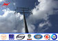 Conical 40ft 138kv Steel Utility Pole for electric transmission distribution line dostawca