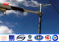 Round 30FT 69kv Steel utility Pole for Power Distribution Transmission Line dostawca