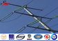 10M 2.5KN Steel Utility Pole Q345 material for Africa Electicity distribution power with galvanization dostawca
