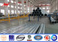 Professional Octagonal Galvanized Steel Pole 30ft / 35ft 3mm Thickness dostawca