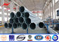 High Earthquake Resistance Q345 Galvanized Tubular Steel Pole For Electrical Line AWS D 1.1 dostawca