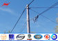 Professional Grade Three 128kv electric Steel Utility Pole 65ft 1000kg load dostawca