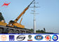 Professional Grade Three 128kv electric Steel Utility Pole 65ft 1000kg load dostawca