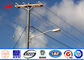 14.5m Overall Height Tapered Steel Utility Pole With 3mm Thickness 1250kg Load dostawca