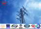 500kv Power Electric Transmission Mono Pole Tower Steel Monopole Antenna Tower dostawca