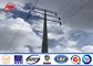 132KV Medium Voltage Galvanized Transmission Line Pole Anti Rust 3-15m dostawca