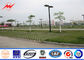 OEM Outdoor Conical 6m Parking Lot Lighting Pole With Single Bracket dostawca