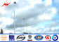 Waterproof 36m Welding Black Colar High Mast Pole for Airport lighting dostawca