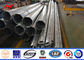 20M 25KN GR 65 Transmission Poles 30m / S With Cross Arm Painting dostawca