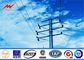 9m 11m Electrical Power Pole Street Light Poles For Africa Power Transmission dostawca
