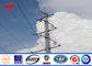 Round Tapered Electrical Power Pole 132kv Power Transmission Tower dostawca