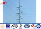 18m Outdoor Galvanizatiom Electric Power Pole 10kv To 220kv Power Capacity dostawca