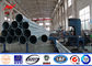 Bitumen Galvanized Steel Pole For Electrical Power Transmission Line dostawca
