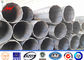 1.5 Safety Factor Galvanized Steel Pole / Galvanised Steel Poles 50 Years Life Time dostawca