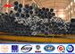 Powder Painting 12M Galvanised Steel Poles 1.8 Safety Factor Steel Transmission Poles dostawca