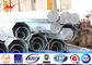 Octagonal 11.8M Galvanized Electrical Power Pole 6.5KN Bearing Load 3.5mm Thickness dostawca