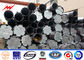 10M 15KN Galvanized 69KV Outdoor Electric Steel Power Pole for Distribution Line dostawca