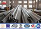 33kv Power Distribution Steel Transmission Poles Hot Dip Galvanized Gr65 Material dostawca