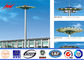 15 - 30 M Q345 Steel Tubular Pole Stadium High Mast Lighting Pole With 16 Lights dostawca