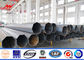 132kv Round Tapered Steel Tubular Pole For African Electrical Transmission dostawca