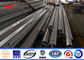 High Mast Galvanized Steel Pole Octagonal / Shockproof Steel Transmission Poles dostawca