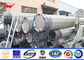 11M 2.5KN Octagonal Galvanized Steel Pole Bitumen Surface 34.5 KV Power Line Pole dostawca