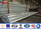 35 Ft Power Line Galvanized Steel Pole Bitumen Surface 4mm Thickness Steel Power Pole dostawca