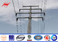 EN10149 S500MC High Power Steel Utility Pole For Electrical Transmission , 5-80m Height dostawca