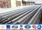 15M Bitumen Burial Type Galvanised Steel Tubular Pole For Transmission Poles dostawca
