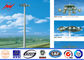 Galvanized Octagonal High Mast Light Pole Single Double / Triple Arm For Stadium dostawca