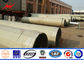 Hot Rolled Steel Electrical Power Pole Transmission Line Project With Bitumen dostawca
