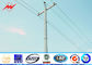 135kv Electricity Self Supporting Distribution Power Transmission Poles AWS D1.1 dostawca