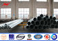 ISO 9001 Steel Metal Power Pole For 10M 33kv Transmission Line dostawca