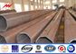 Transmission Line Galvanized Steel Pole / 132KV 16m steel tubular pole dostawca