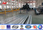 9m 200Dan Galvanized Steel Power Transmission Poles For Electrical  Line dostawca