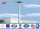 Q345 Stalowa latarnia uliczna LED Wysoki maszt Oświetlenie słupowe 20m / 25m dla lotniska / portu morskiego dostawca
