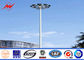 Q345 Stalowa latarnia uliczna LED Wysoki maszt Oświetlenie słupowe 20m / 25m dla lotniska / portu morskiego dostawca