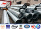 8Ft Slip Joint Q235 Utility Power Polacy, galwanizowane elektryczność Steel Metal Utility Poles dostawca