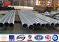 IP65 69kv Galvanised Steel Pole For Electrical Distribution Line Project dostawca