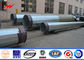 IP65 69kv Galvanised Steel Pole For Electrical Distribution Line Project dostawca