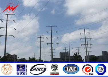 Chiny NGCP 8 Sides 50FT Steel Utility Pole for 69KV Electrical Power Distribution with AWS D1.1 Standard dostawca