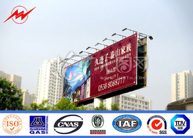 Chiny Multi Color Roadside Outdoor Billboard Advertising , Steel Structure Billboard dostawca