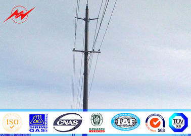Chiny Multi Side 55FT 20KN Metal Utility Poles Hot Dip Galvanization Surface Treatment dostawca