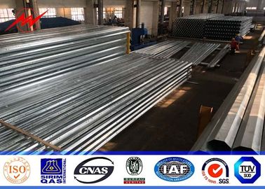 Chiny Round Section Transmission Galvanised Steel Poles 15m 24KN With ISO Approved dostawca