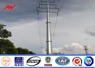 Chiny High Voltage Electric Transmission Power Pole For Electricity Distribution Project dostawca