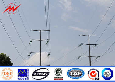 Chiny 43 m słupy zasilania użyteczności publicznej Stal galwanizowana na gorąco dla przesyłu elektrycznego 10kV-550kV dostawca