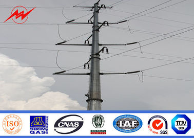 Chiny 69kv Galvanized Steel Utility Power Poles For Power Transmission Line Project dostawca