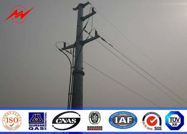 Chiny 132KV Metal Transmission Line Electrical Power Poles 50 years warrenty dostawca