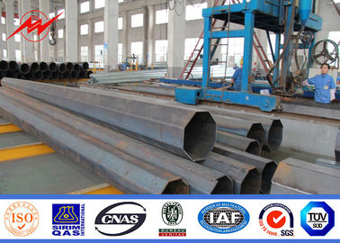 Chiny Metal tubular Hot dip Galvanized Steel Pole taper or polygonal Shape dostawca
