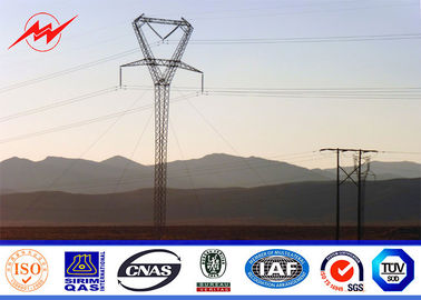 Chiny 15M Tubular Galvanized  Steel Utility Power Electrical Pole Venezuela For 33KV Electrical Power Distribution dostawca
